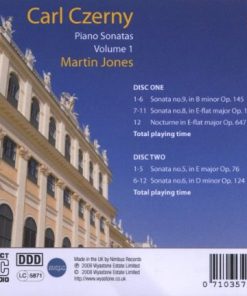 Martin Jones (3), Carl Czerny-1