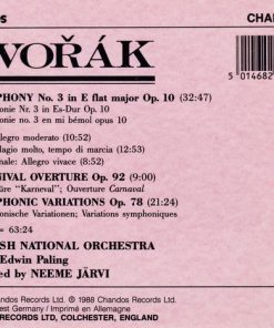 Dvořák*, Scottish National Orchestra* Conducted By Neeme Järvi-1