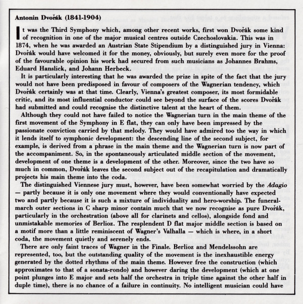 Dvořák*, Scottish National Orchestra* Conducted By Neeme Järvi-4