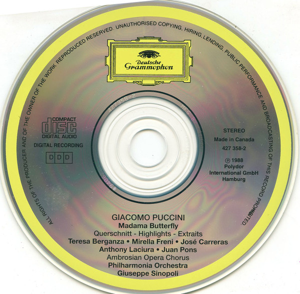 Puccini*, Giuseppe Sinopoli, Mirella Freni, José Carreras, Teresa Berganza, Juan Pons, Ambrosian Opera Chorus* & Philharmonia Orchestra-2