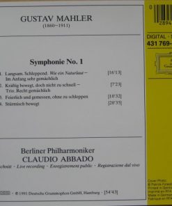 Gustav Mahler – Berliner Philharmoniker · Claudio Abbado-1