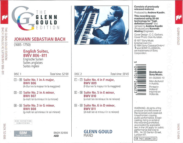 Bach*, Glenn Gould-1