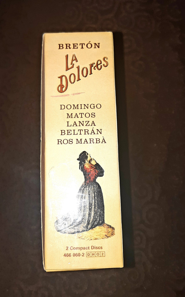 Bretón* - Plácido Domingo*, Elisabete Matos, Manuel Lanza, Tito Beltrán, Orquestra Simfònica De Barcelona I Nacional De Catalunya, Cor Del Gran Teatre Del Liceu, Antoni Ros Marbà*-3