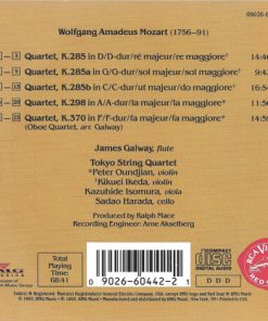 James Galway, Tokyo String Quartet, Mozart*-1
