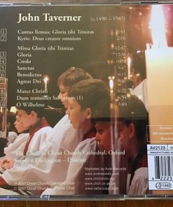John Taverner, The Choir Of Christ Church Cathedral, Oxford*-1