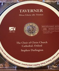 John Taverner, The Choir Of Christ Church Cathedral, Oxford*-2