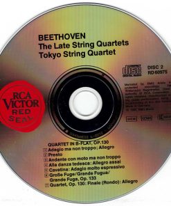Beethoven* - Tokyo String Quartet-3