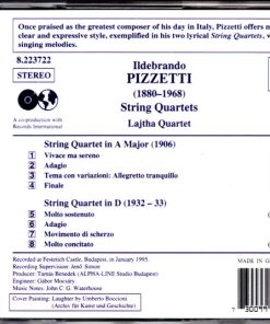 Ildebrando Pizzetti - Lajtha Quartet-1
