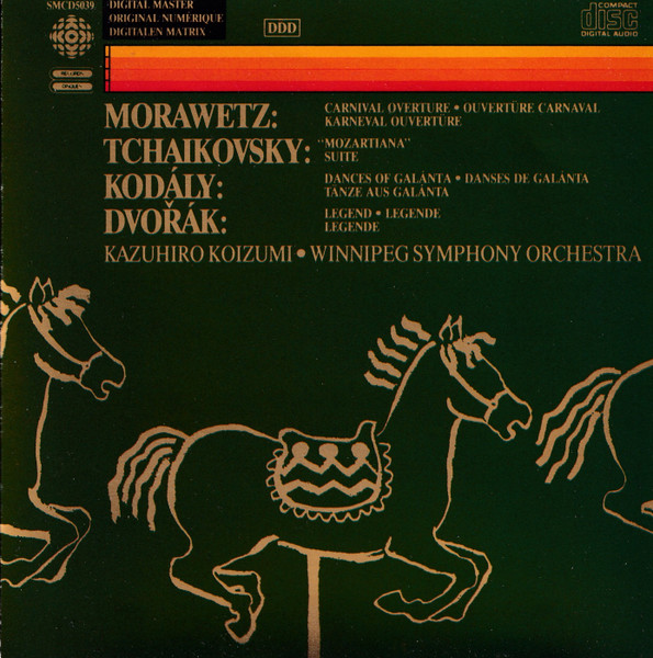 Morawetz* / Tchaikovsky* / Kodály* / Dvořák* / Winnipeg Symphony Orchestra, Kazuhiro Koizumi-0