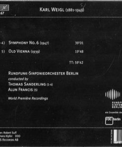 Karl Weigl, Rundfunk-Sinfonieorchester Berlin, Thomas Sanderling, Alun Francis-4