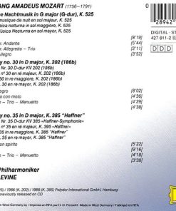 Wolfgang Amadeus Mozart / Wiener Philharmoniker / James Levine (2)-1