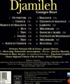 Georges Bizet, Jacques Mercier (3), Jean-Luc Maurette, Chœur Régional Vittoria D'Ile De France, François Le Roux, L'Orchestre National D'Ile De France, Marie-Ange Todorovitch-1