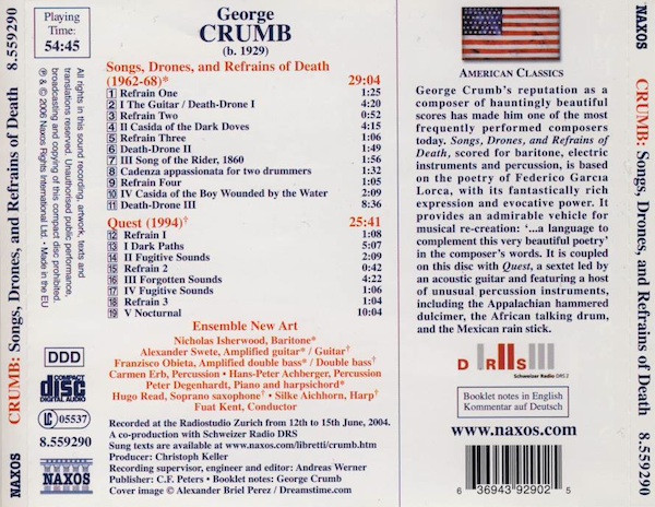 George Crumb - Ensemble New Art • Fuat Kent-1