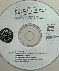 Beethoven*, Farrell*, Merriman*, Peerce*, Scott*, Robert Shaw Chorale*, Arturo Toscanini, NBC Symphony Orchestra-2