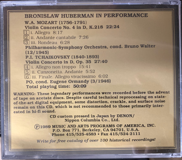 Bronislaw Huberman-1