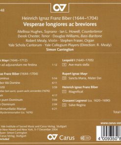 Heinrich Ignaz Franz Biber - Yale Schola Cantorum-1