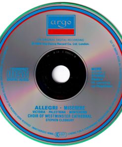 Allegri* - Choir Of Westminster Cathedral*, Stephen Cleobury-2