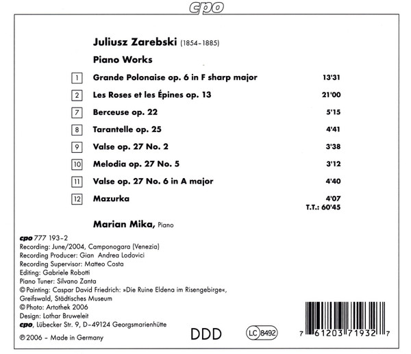 Juliusz Zarębski - Marian Mika-1
