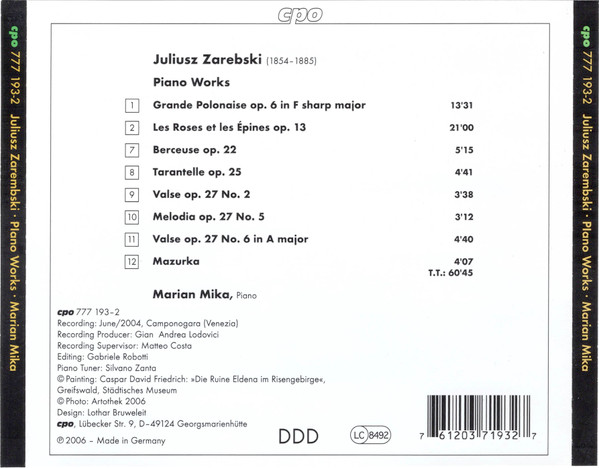 Juliusz Zarębski - Marian Mika-3