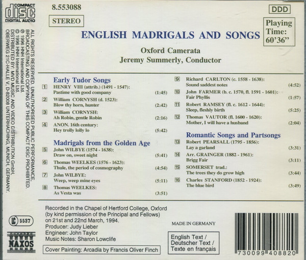 Oxford Camerata, Jeremy Summerly-1