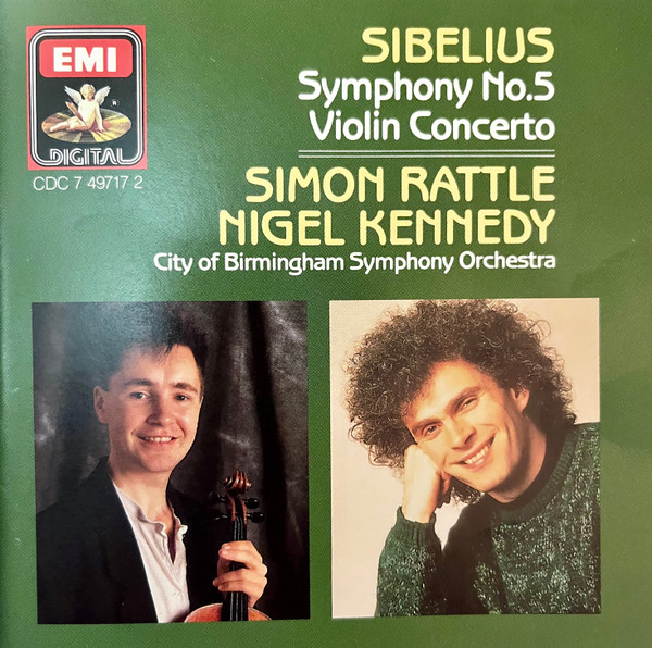 Jean Sibelius, Sir Simon Rattle, Nigel Kennedy, City Of Birmingham Symphony Orchestra-0