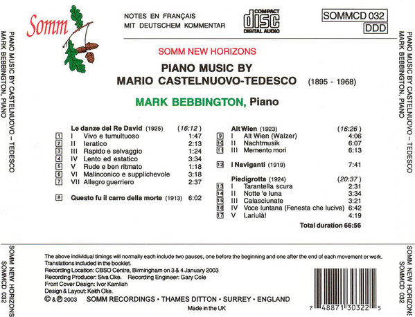 Castelnuovo-Tedesco*, Mark Bebbington-1