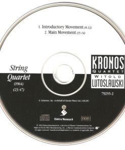 Kronos Quartet, Witold Lutoslawski-2