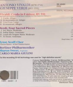 Verdi* / Vivaldi* / Sharon Sweet, Ernst-Senff-Chor*, Berliner Philharmoniker, Carlo Maria Giulini-1
