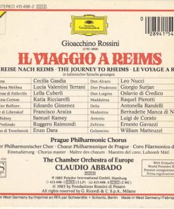 Gioacchino Rossini – Katia Ricciarelli · Lucia Valentini Terrani · Lella Cuberli · Cecilia Gasdia · Francisco Araiza · Edoardo Gimenez · Leo Nucci · Ruggero Raimondi · Samuel Ramey · Enzo Dara · Prague Philharmonic Chorus · The Chamber Orchestra Of Europe-2