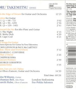 Toru Takemitsu Played By John Williams (7), Esa-Pekka Salonen, London Sinfonietta, Sebastian Bell, Gareth Hulse-1