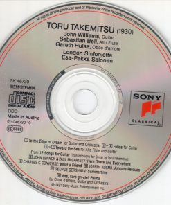Toru Takemitsu Played By John Williams (7), Esa-Pekka Salonen, London Sinfonietta, Sebastian Bell, Gareth Hulse-2