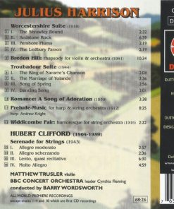 Julius Harrison / Hubert Clifford - Matthew Trusler, BBC Concert Orchestra, Barry Wordsworth-2