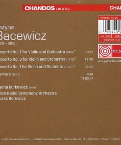 Grażyna Bacewicz – Joanna Kurkowicz, Polish Radio Symphony Orchestra*, Łukasz Borowicz-1