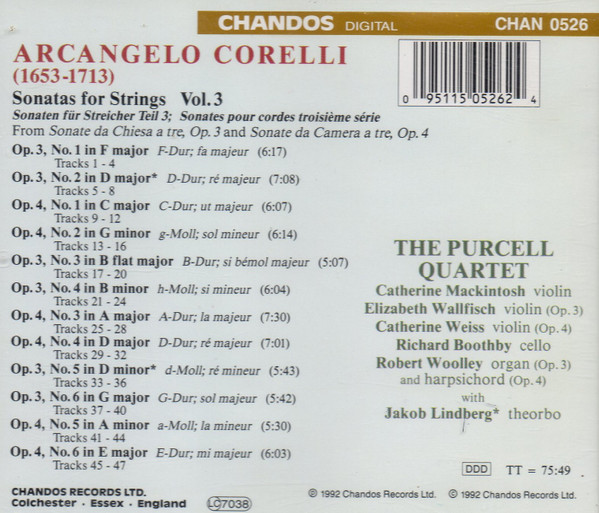 Corelli* - The Purcell Quartet-1