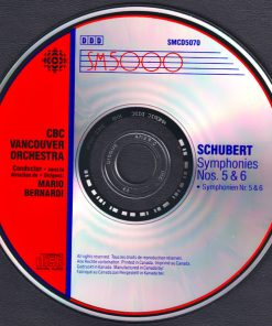 Franz Schubert, Mario Bernardi (2), CBC Vancouver Orchestra-2