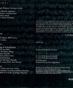Christoph Poppen / The Hilliard Ensemble, J. S. Bach*-1