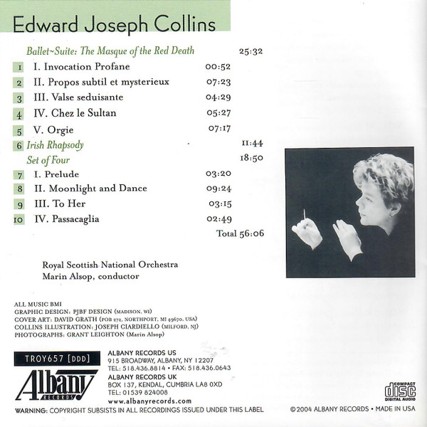 Edward Joseph Collins, Royal Scottish National Orchestra, Marin Alsop-1