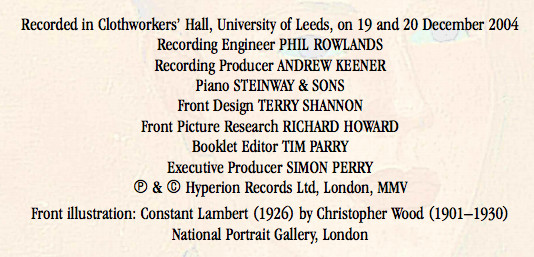 Constant Lambert, Jonathan Plowright, English Northern Philharmonia, David Lloyd-Jones-3