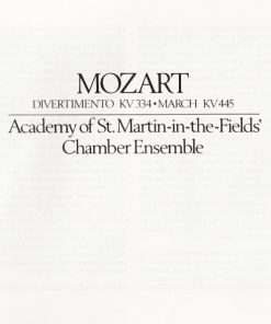Mozart*, Academy Of St. Martin-in-the-Fields' Chamber Ensemble*-4
