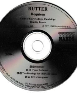 John Rutter - Choir Of Clare College Cambridge*, Timothy Brown (3)-3