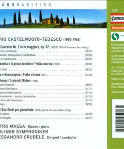 Mario Castelnuovo-Tedesco, Pietro Massa, Berliner Symphoniker, Alessandro Crudele-1