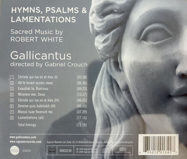 Robert White (10) - Gallicantus / Gabriel Crouch-1