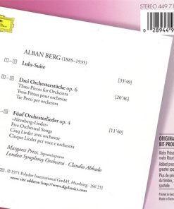 Alban Berg - Margaret Price · London Symphony Orchestra · Claudio Abbado-2