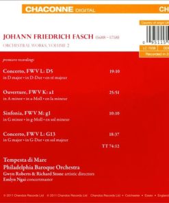 Johann Friedrich Fasch – Tempesta Di Mare-1