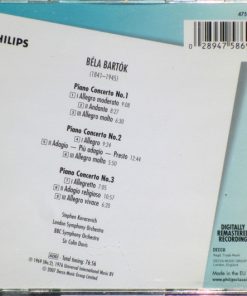 Béla Bartók / Stephen Bishop-Kovacevich, BBC Symphony Orchestra, Sir Colin Davis-1