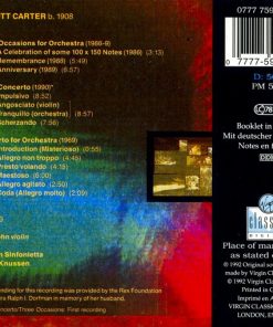 Elliott Carter - Oliver Knussen, London Sinfonietta, Ole Böhn-1
