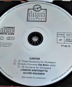 Elliott Carter - Oliver Knussen, London Sinfonietta, Ole Böhn-2