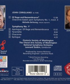 Corigliano* - National Symphony Orchestra, Leonard Slatkin-1