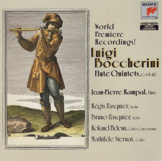 Luigi Boccherini, Jean-Pierre Rampal, Régis Pasquier, Bruno Pasquier, Roland Pidoux, Mathilde Sternat-0
