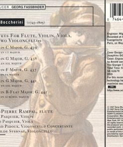 Luigi Boccherini, Jean-Pierre Rampal, Régis Pasquier, Bruno Pasquier, Roland Pidoux, Mathilde Sternat-2